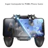 Controller di gioco Joystick per PUBG Helper Telefono cellulare Arrivo AK77 Gamepade Maniglia del radiatore Ventola raffreddata ad acqua Six Fingers PUGB Power Game