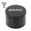 HORNET In Lega di Zinco 60 MILLIMETRI 4 Strati di Fumo di Tabacco Grinder Spice Mill Crusher CNC Herb Grinder Accessori per Sigarette Commercio All'ingrosso