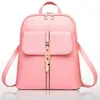 New-Genuine Leather Women's backpack bag Polyester school bag handbags shoulder purse free Nylon shipping