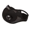Cykelsmask med Filter Andningsventil Ögonoops Dammsäkra Haze-Proof Protective Mask Men Kvinnor Utomhus Sport Ansiktsmasker