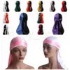 Женщины Бандан Тюрбан Hat Color Matching Durag Hip Hop Headwear платок длинного хвоста Headwrap Череп Cap Pirate Hat Партия Шляпа Поставка RRA3468