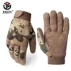 Multicam Tactical Gloves Antiskid Army Military Bicycle Airsoft Motocycel Shoot Paintball Work Gear Camo Full Finger Gloves Men LJ1510792
