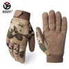 Multicam Taktische Handschuhe Rutschfeste Armee Militär Fahrrad Airsoft Motocycel Schießen Paintball Arbeitsausrüstung Camo Vollfinger-handschuhe Männer LJ1344642