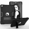 Heavy Duty à prova de choque durável robusta proteção queda de protecção kickstand Case for novo de 9,7 polegadas do iPad (2018/2017) A1822 / A1823 / A1893 / A1954