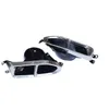 1 Pair Car Accessories 304 Stainless Steel Silver Exhaust pipe Fit for B-M-W G11 G12 Carbon fiber Tailpipes Muffler tip