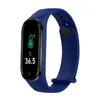 Ny elektronisk produkt sportklocka m4 pro smart klocka kroppstemperatur fitnessband smart armband armband silikon armband