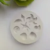 Starfish Cake Mold Ocean Biological Concha Morze Skorupy Czekoladowe Ciasto Silikonowe Mold DIY Czekoladowe Mold Kuchnia Ciekłe Ciasto Narzędzia WB2588