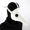 Plague Doctor Bird Mask Maska Długi Nose Break Cosplay Steampunk Halloween Cosplay Costume Rekwizyty Krowa Reaper Maska JK2009XB