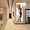 ウォールアートピクチャーキャンバス絵画リビングルームキャンバスプリントのカラフルな女性の壁の写真美しい家の装飾アートK3128172960