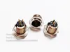 Connecteurs, MINI XLR 3Pin Audio Microphone Châssis Mount TB3M Match TA3F Connector/10pcs