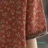 Grande Offre Johnature – T-Shirts Vintage en coton et lin pour femmes, imprimé Floral, poches, col en v, manches courtes, décontracté, été, 2020