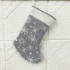 Hot 2020 Colorido Decorações de Natal Family Janela Display Natal Meias Presente Saco Pequenas meias de Natal 6 Estilo Da854