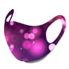 in stock designer face mask Adult fashiion black face masks Starry sky flame camo printing masks ear hanging dust masks