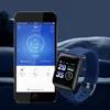116Plus Smart Watch D13 Bracciale intelligente Uomini Donne Cantomico Orologio cardiaco Monitoraggio della frequenza cardiaca Smartwatch 116 Plus Smart W pendband9357408
