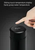 Nowy mody Smart Mub Temperatura Wyświetlacz próżnia stali nierdzewnej butelki z wodą Kettle Thermo Puchar z LCD Touch Screen Cup