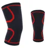 Knit elastic knee protective pads outdoor sports running cycling leg support sleeve skidproof gym training workout knne brace guard