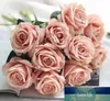 Artificial Flower Bouquet for Wedding French Rose Fake Flower Arrangement Floral Silk Flower for Home Party Table Decor