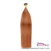 # 30 MEDIO AUBURN STICK I TIP TIP EXTENSIONES DE PELO KERATIN FUSION PRENDIDO PRODUCTO SALIDA SILIDA RECTORIA REMY REMY NATURAL PELO HUMANO 100 HILOS 0.5G / S