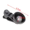 3 IN1 grandangolare Macro Fisheye Lens Telecamera per cellulari Lenti per cellulari Pesce Eye Lesses per il microscopio per smartphone iPhone