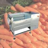 stainless steelHot selling cassava peeler machine with brush / lotus root brush cleaning and peeling machine vegetable cleaning peeling mac