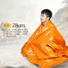 Sleeping Bags 300pcs/lot 2.1x1.3m Waterproof outdoor Emergency Survival Blanket Foil Thermal First Aid Rescue Blanket orange