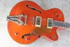 Boutique personnalisée en gros Falcon Classic 6120 Jazz creux par guitare électrique orange en stock