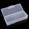 Boîte de rangement en plastique transparente pour outils de manucure, boîte de rangement pour stylos à dessin, tampon, fichiers de meulage, étui organisateur, boîte de conteneur 8473640