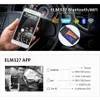 OBD2 ELM327 V1 5 Bluetooth WiFi Araba Teşhis Aracı ELM 327 OBD Kod Okuyucu Çip PIC18F25K80 Çalışma Android iOS Windows 12V CAR2187