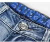 Men's Jeans Fashion Mens Cargo Denim Shorts With Multi-pockets Straight Slim Fit Casual Short For Male Washed Size 29-38