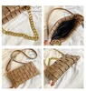 Women Shoulder Bag Weave Design MINI Leather Crossbody Bags For Women 2020 Elegant Shoulder Handbags Female Travel Summer Totes