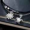 Vintage Multi Layered Schildkröte Anhänger Fußkettchen Für Frauen Böhmen Sonne Perlen Charme Knöchel Armband Sandalen Kette Fuß Schmuck