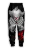 New Men / Womens Stephen King é IT-Pennywise engraçado 3D Imprimir Moda Casual Hoodies / Sweatpants Hip Hop Fatos Z01