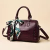 Deluxe New Mancodile Pattern Bag Women Western Bag Bag One-One-One-One-One-Clique Span185m