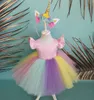 Colorfu rückenfrei 2020 Blumenmädchenkleider Ballkleid Tüll kleine Mädchen Brautkleider Vintage Kommunion Festzug Kleider Kleider F188