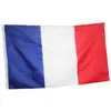 50pcs 90x150cm France Flag Polyester Printed European Banner Flags with 2 Brass Grommets for Hanging French National Flags and Ban2913881