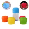 NY SILICONE SIPPY CUP LIDS STRAW SPILLEPROCT CUP COVER FÖR VATTEN BAKKA MASON JAR BABY TODDLER4984228