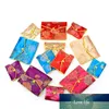 Broderie chinoise Bracelet délicate Collier Sac en tissu Emballage De Mariage Favoris Favoris Cadeau Bijoux Pochette Free Prix usine Expert Design Quality Style