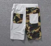 Pantaloncini firmati di lusso Pantaloncini da uomo estivi Pantaloncini da skateboard Pantalone Lunghezza al ginocchio Abbigliamento stampato con animali Tipo di chiusura Coulisse Vita media M-2XL