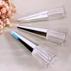 7 ml géométrique cône forme vide clair brillant à lèvres Tube conteneur Portable bricolage baume à lèvres liquide rouge à lèvres Tube distributeur bouteille outil de maquillage