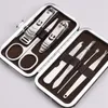 Nail Care Tools Manicure Sets Nail Clippers Nail Scissors Tweezer Manicure Pedicure Set Travel Grooming Set Manicure Per Unghie