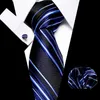 Conjunto de corbatas de boda para hombre, tamaño Extra largo, 145cm x 7,5 cm, corbata roja y rosa a rayas, 100% de seda, tejido Jacquard, corbata para el cuello, traje para fiesta de boda 1