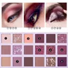 UCANBE rose Violet Nude ombre à paupières Palette maquillage 18 couleurs mat miroitant paillettes ombre à paupières poudre imperméable Pigment 20 ensembles/lot DHL