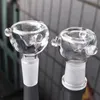 Water Pipes Rig 14mm 19mm male female Herb Slide Dab Pieces Glass Bowls Dry Bowl Tobacco Ash Catcher Bongs