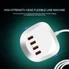 Flera USB-väggladdare 4 portar USB-reseadapter 100-240V Alla i en USB-laddare Plug Travel Phone Charger EU US UK AU-kontakt