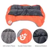 S-2XL 8Colors Pet Sofa Dog Dags أسرة مقاومة للماء Dog Dog House Soft Fleece Nest BATCET