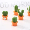 6pcs / set Cactus Frigorífico Etiqueta bonito Mini Suculenta IMÃ etiqueta mensagem de imagem Início Ferramentas SN1691