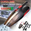 Aspirapolvere per auto portatile portatile cordless/spina per auto 120W 12V 5000PA Aspirapolvere super umido/secco per casa auto