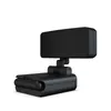Web Camera HD 1080P Webcams Built-in Microfone Foco Foco High-End Video Chamada WebCamera CMOS para PC Laptop Black