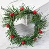 7-9cm Rattan Christmas Wreath Artificial Flowers Garland Dried Flower For Home Wedding Decoration DIY Floral Wreaths1