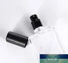 Botella de spray de perfume de vidrio de 50 ml, atomizador de perfume de viaje recargable, botella de embalaje cosmético de perfume vacío